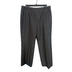 Suit Studio Pants Women's Size 18 Charcoal Grey Straight Leg Trousers